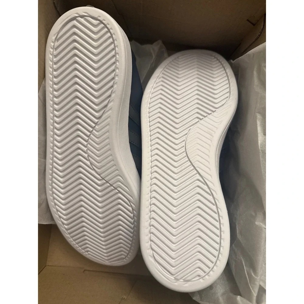 Adidas Grand Court 2.0 US‎ men's 6.5 women 8 Aurora Ink IG9226 grey white NIB